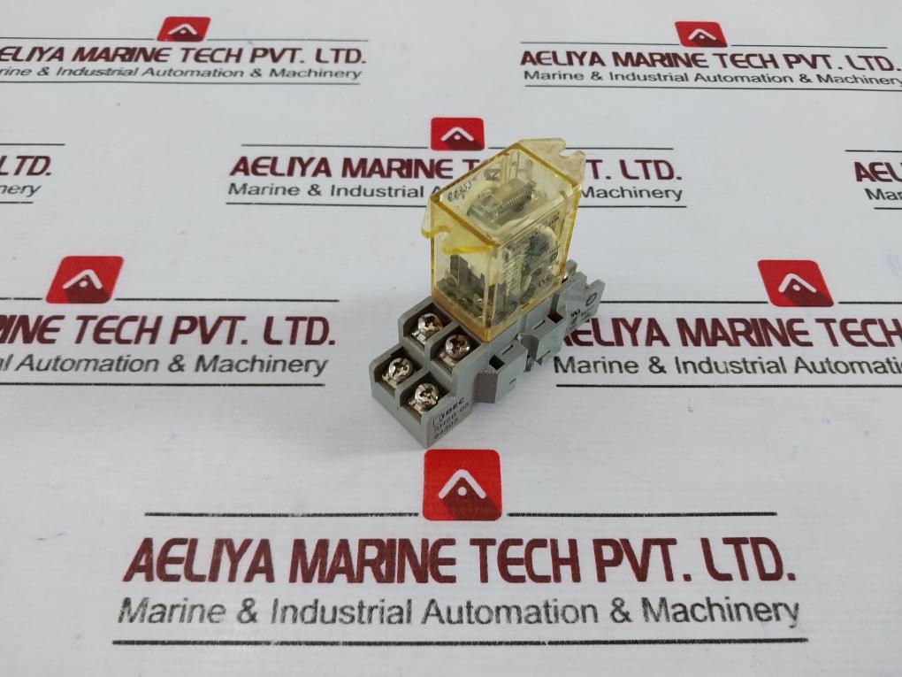 Idec Rh2b-utdc24v Relay, 10a 240vac, 7.5a 120vac