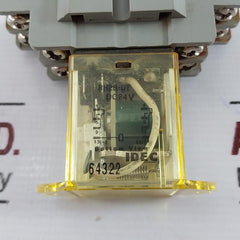 Idec Rh2b-utdc24v Relay, 10a 240vac, 7.5a 120vac