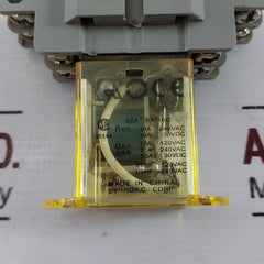 Idec Rh2b-utdc24v Relay, 10a 240vac, 7.5a 120vac