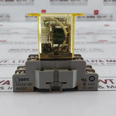 Idec Rh2b-utdc24v Relay, 10a 240vac, 7.5a 120vac