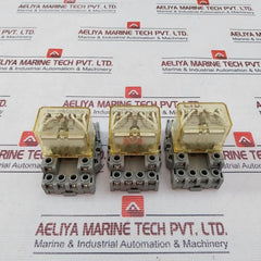 Idec Rh4B-ud Power Relay With Socket Sh4B-05C Dc24V