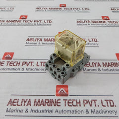 Idec Rh4B-ud Power Relay With Socket Sh4B-05C Dc24V