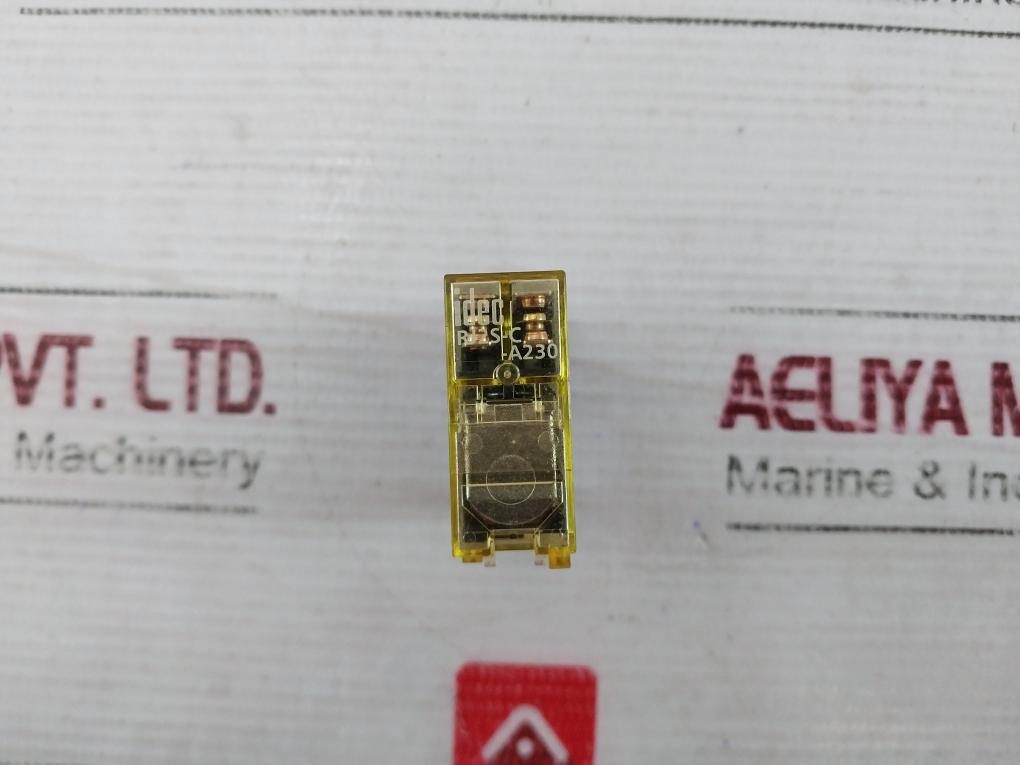 Idec Rj2S-c-a230 Power Relay 230Vac 50/60Hz 8A 250Vac 8A 30Vdc