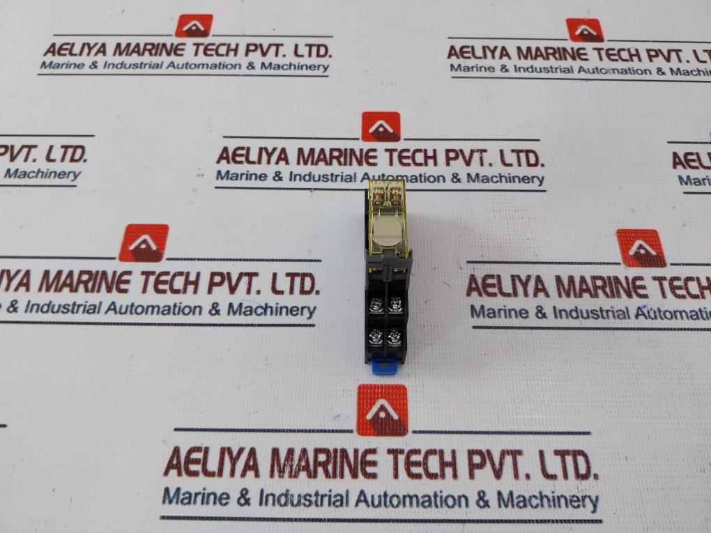 Idec Rj2S-c-a24 Relay With Base 24Vac 50/60Hz