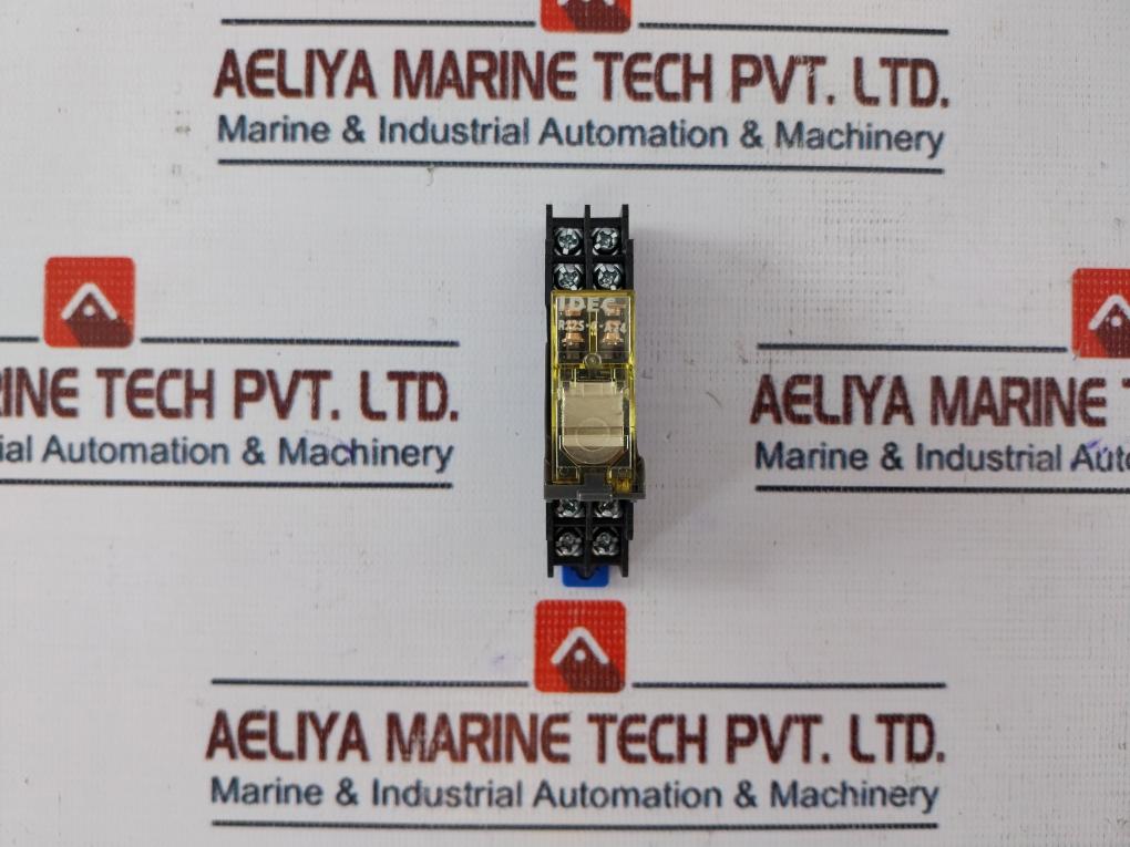 Idec Rj2S-c-a24 Relay With Base 24Vac 50/60Hz