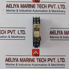 Idec Rj2S-c-a24 Relay With Base 24Vac 50/60Hz