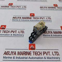 Idec Rj2S-c-a24 Relay With Base 24Vac 50/60Hz