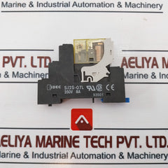 Idec Rj2S-cl-a110 Relay With Sj2S-07L Socket 50/60Hz