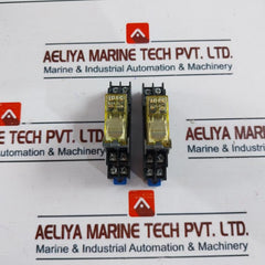Idec Rj2S-cl-d24 Relay With Socket 8A 250 Vac