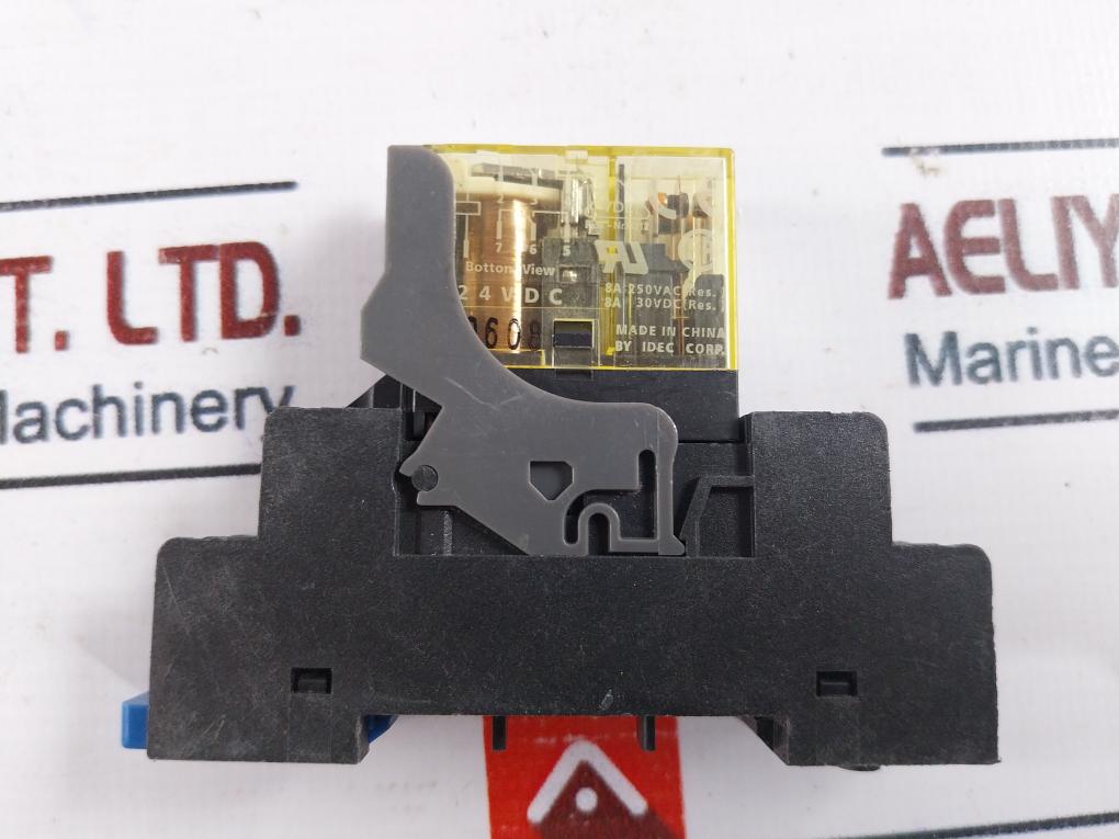 Relé Electromecánico, Rj2s-cl-d24, 24vdc, Idec,pack De 10pzs Relé Electromecánico, Rj2s-cl-d24, 24vdc, Idec,pack De 10pzs
