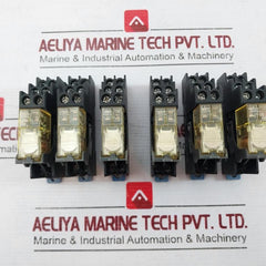 Idec Rj2S-cl-d24 Rj Slim General Purpose Relay Plug-in Dpdt 8A 24V Dc