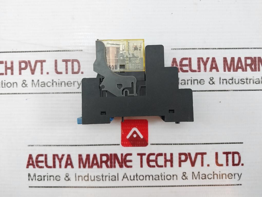 Idec Rj2S-cl-d24 Rj Slim General Purpose Relay Plug-in Dpdt 8A 24V Dc