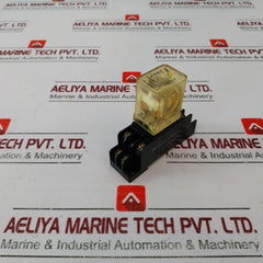 Idec Rm2S-u Relay W/ Pyf08A Relay Socket 50/60Hz