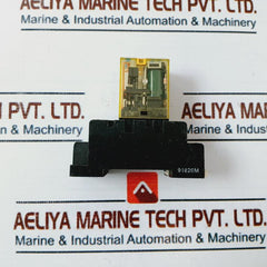 Idec Ru4S-c-d24 Power Relay With Base Sy4S-05D 24Vdc