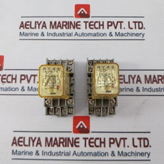 Idec Ry4S-ld Relay With Socket 24Vdc