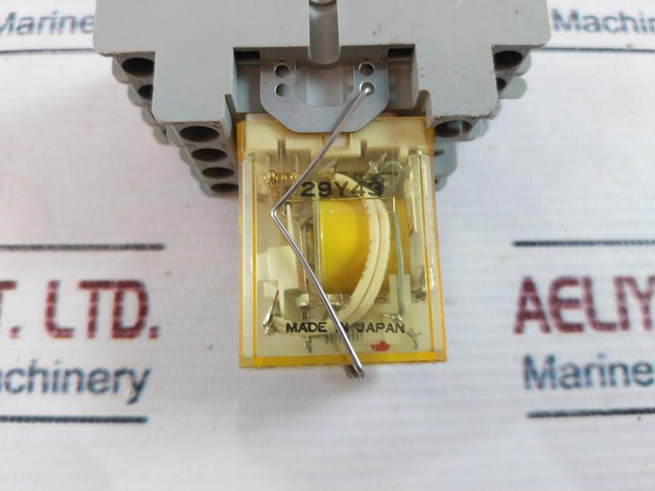 Idec Ry4S-ld Relay With Socket Sy4S-05C