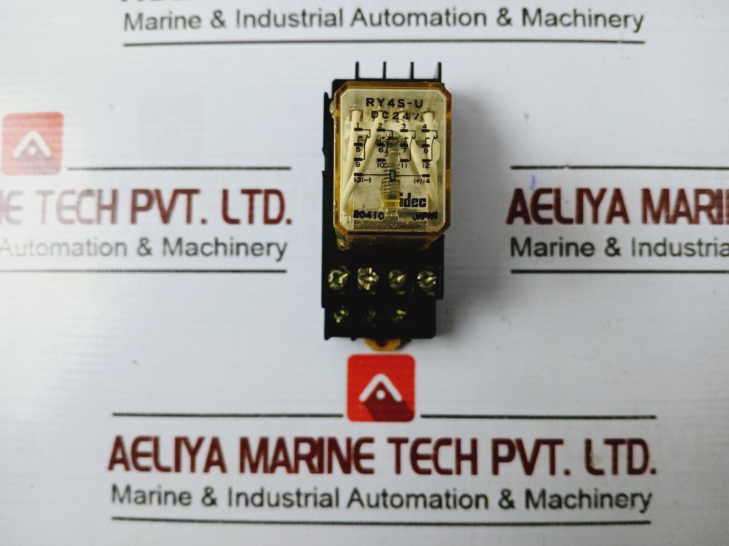 Idec Ry4s-u Power Relay Iec 60255-1-00 5a 30vdc