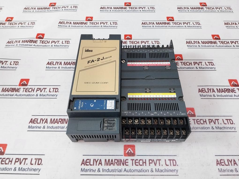 Idec /Square D Pf2J-cpu1Eu Fa-2 Junior Programmable Controller Tt-116,Dn-116