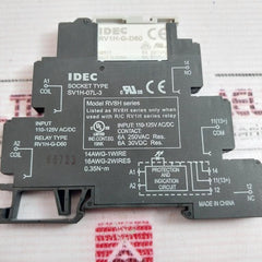 Idec Sv1H-07L-3 Relay/Socket Rv8H Series Rv1H-g-d60