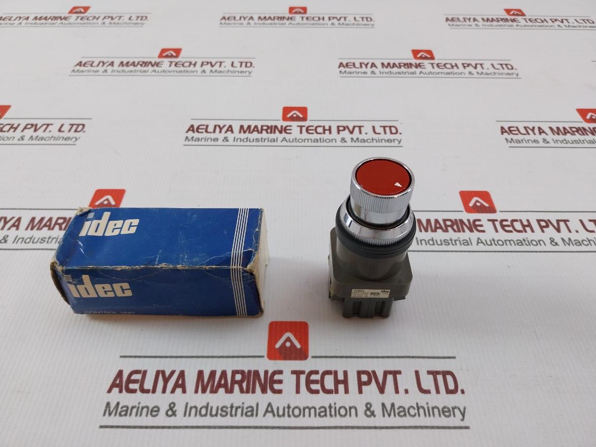 Idec Abn6111-r Emergency Stop Push-button Switch