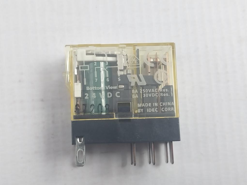 Idec Rj2S-cl-d24 General Purpose Relay 8A 250Vac
