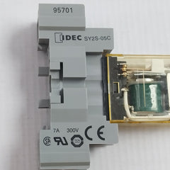 Idec Ry2S-ul Power Relay Sy2S-05C Dc 24V