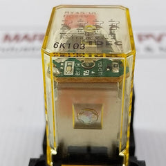 Idec Ry4S-ul Dc24V 4-pole Miniature Relay With Base 5A 240Vac