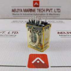 Idec Ry4S-ul Dc24V 4-pole Miniature Relay With Base 5A 240Vac