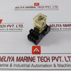 Idec Ry4S-ul Dc24V 4-pole Miniature Relay With Base 5A 240Vac
