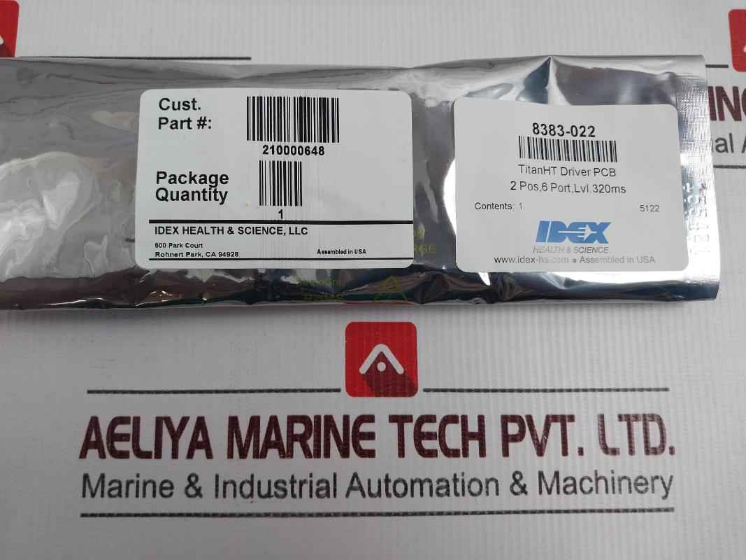 Idex H&S 8381520 Titanht Driver Pcb 320Ms 6 Ports 94V-0 210000648