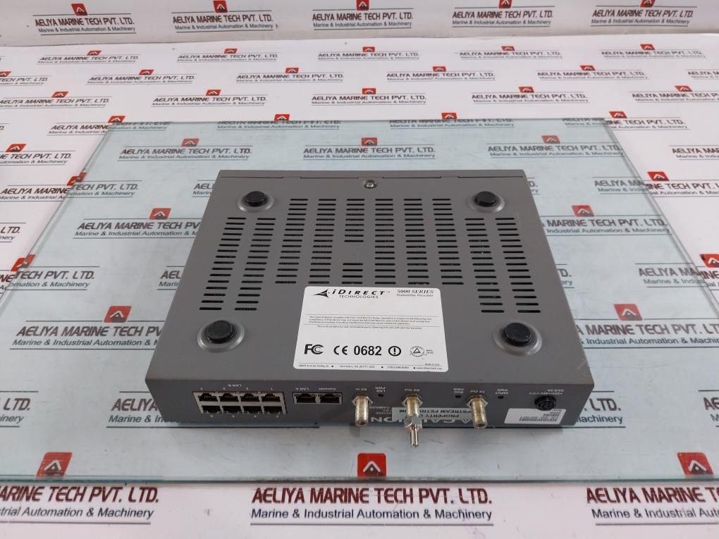 IDIRECT 5100 Ault Incorporated 5000 Series Satellite Router With Power Supply