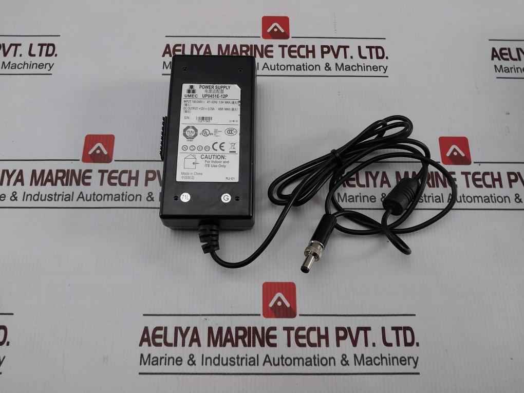 Iei Ecw-181Bs2 Embedded System W/ Adapter 90-264Vac 12V At 3.75A 45W