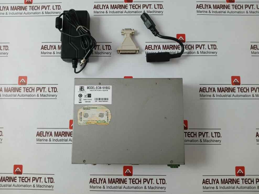 Iei Ecw-181Bs2 Embedded System W/ Adapter Ver 009 Up0451E-12P