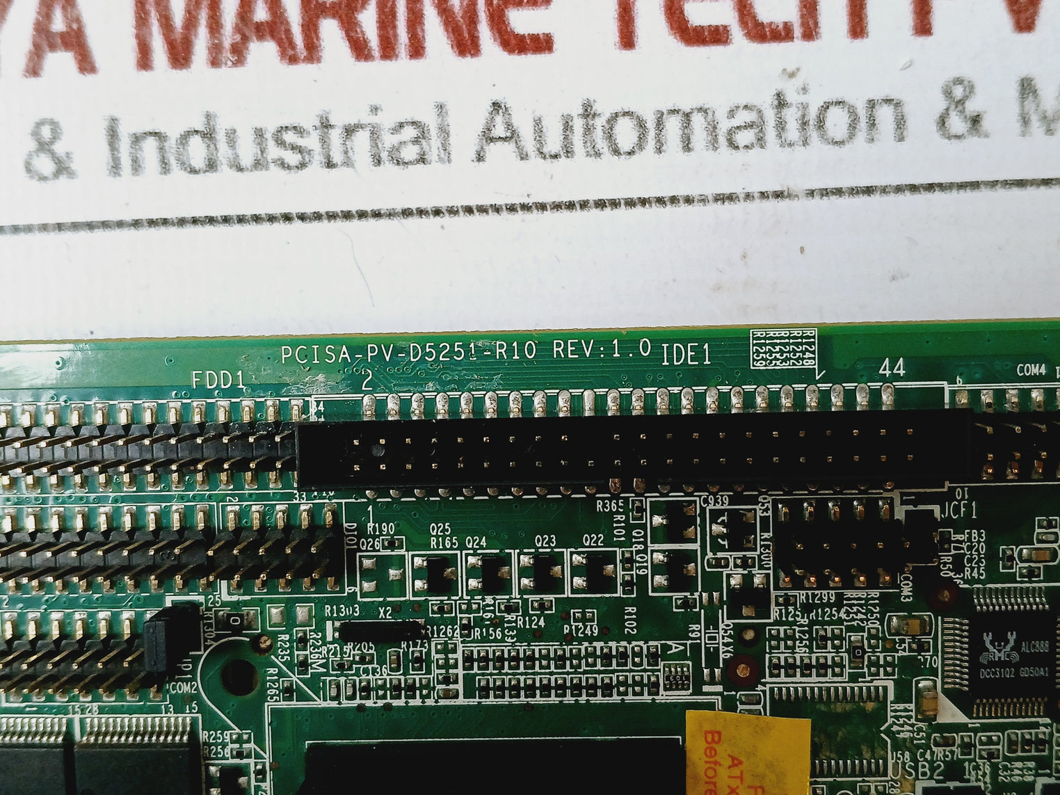 Iei Pcisa-pv-d5251-r10 Intel Atom 1.8ghz Compact Flash 128mb Rev 1.0 Pcb