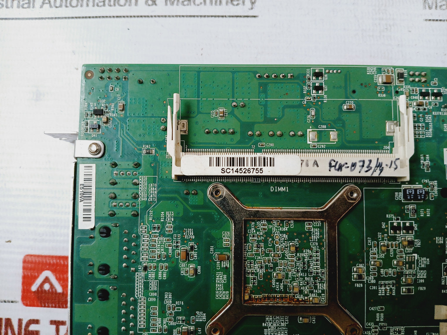 Iei Pcisa-pv-d5251-r10 Intel Atom 1.8ghz Compact Flash 128mb Rev 1.0 Pcb