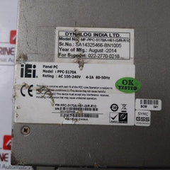 Iei Ppc-5170A Industrial Panel Pc Ac 100-240V 4-2A 60-50Hz