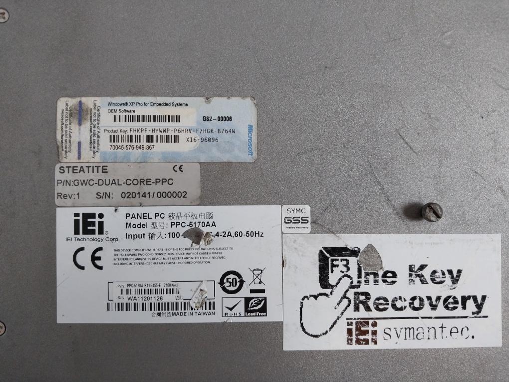 Iei Ppc-5170Aa Panel Pc Liquid Level Systems