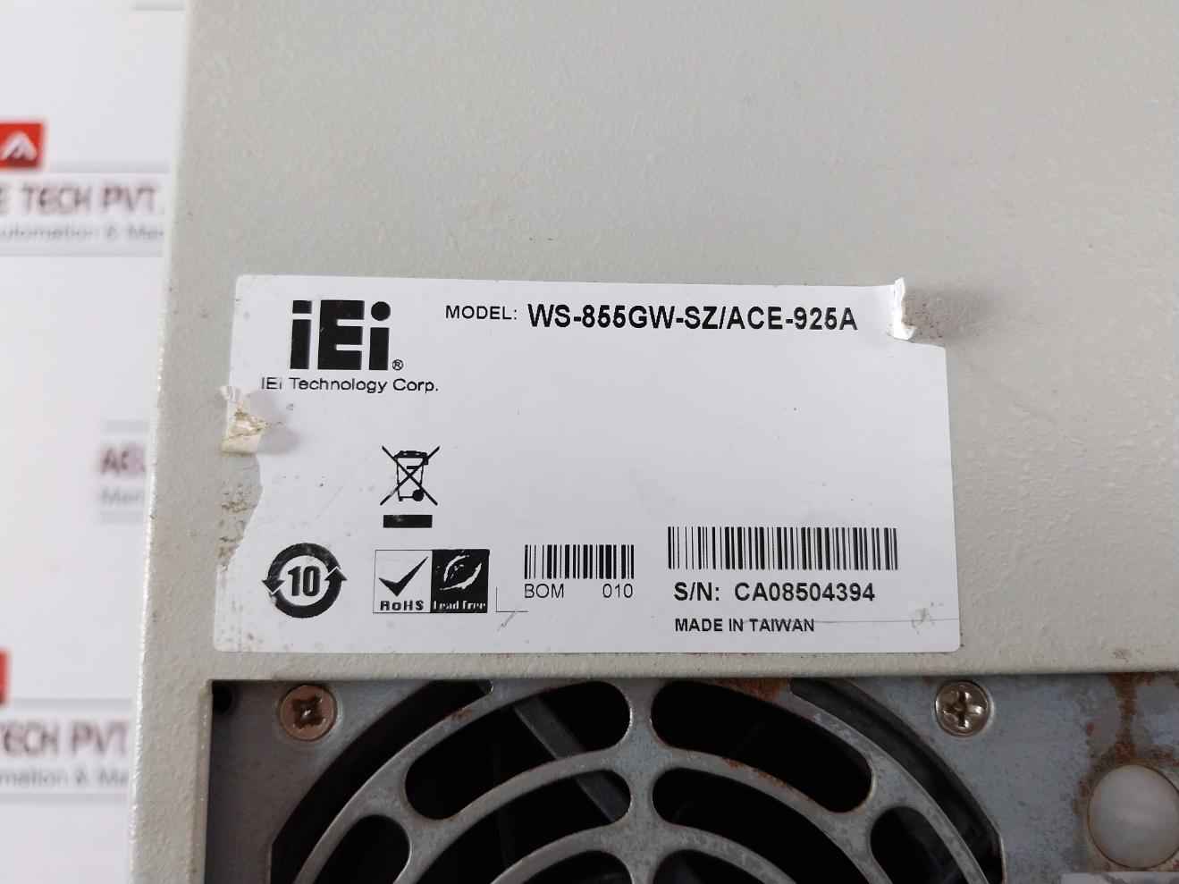 Iei Ws-855Gw-sz/Ace-925A Switching Power Supply 115/230V 60/50Hz (Not Working)