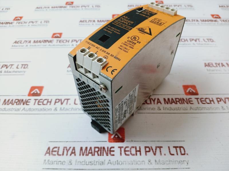 Ifm Electronic Ac 1216 As-interface Power Supply Ac100-120/220-240V 2.0/0.9A 50-60Hz