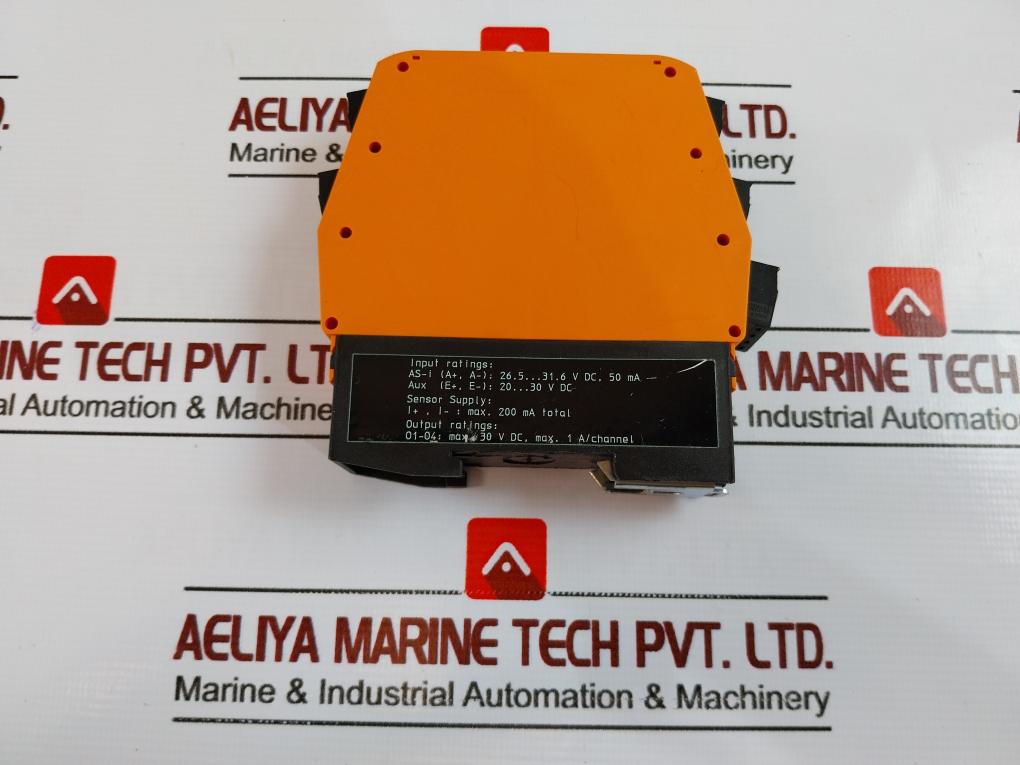 IFM Electronic AC2257 AS Interface Module - 26.5-31.6VDC, Max 1A/Channel