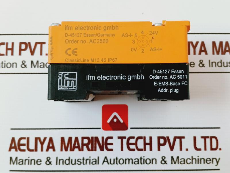 Ifm Electronic Ac2500 As Interface Module, Classic Line M12 4S Ip67