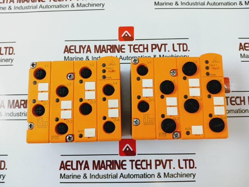 Ifm Electronic Ac2509 As Interface Module, Classic Line M12 4Di 4Do T Ip67