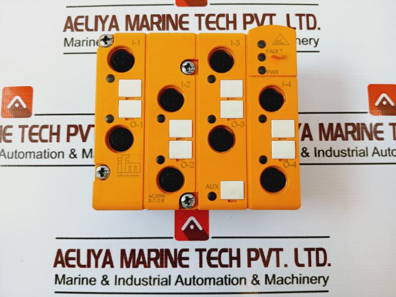 Ifm Electronic Ac2509 As Interface Module, Classic Line M12 4Di 4Do T Ip67