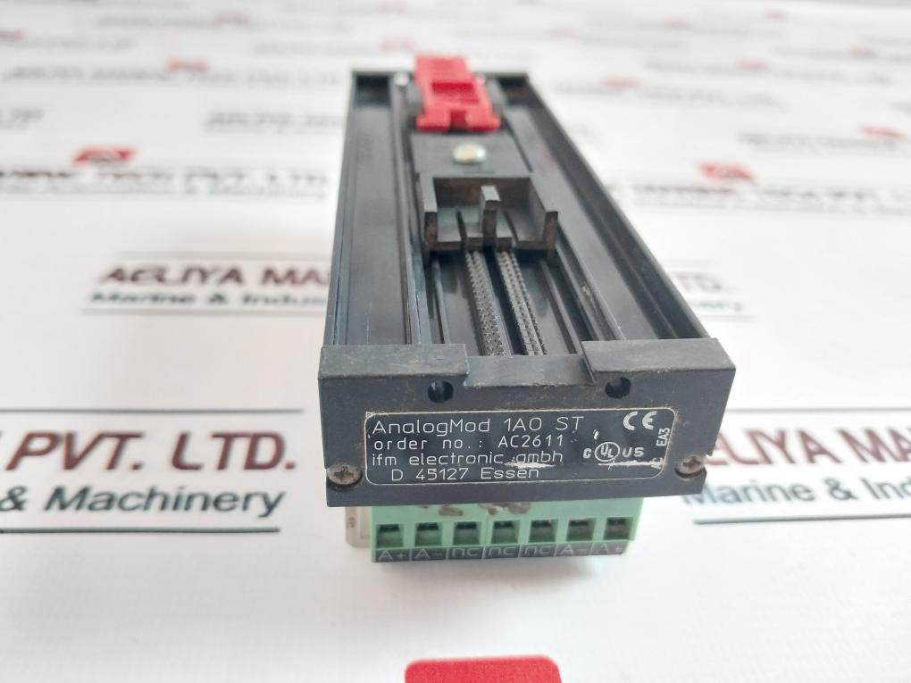 Ifm Electronic Ac2611 Interface Control Cabinet Module