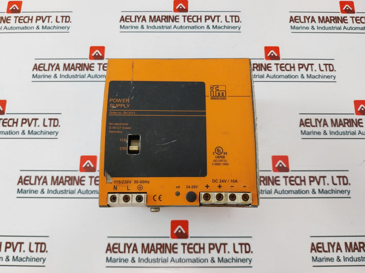 Ifm Electronic Dn2013 Power Supply Unit 50/60Hz