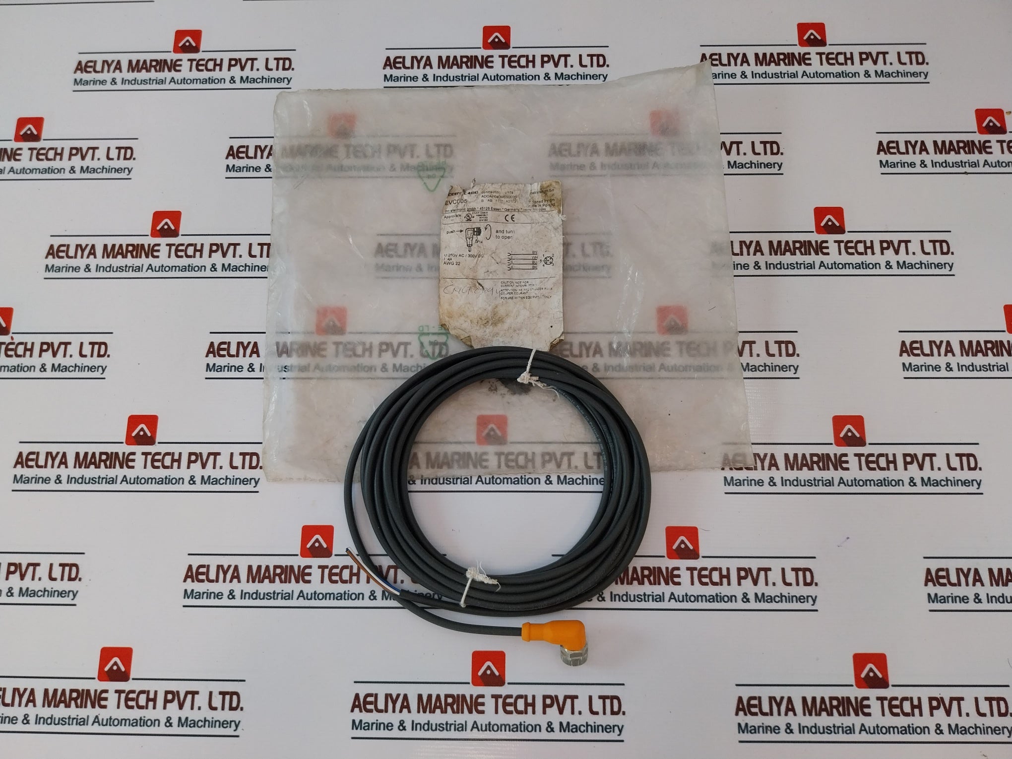 Ifm Electronic Evc005 Connector Cable 5M