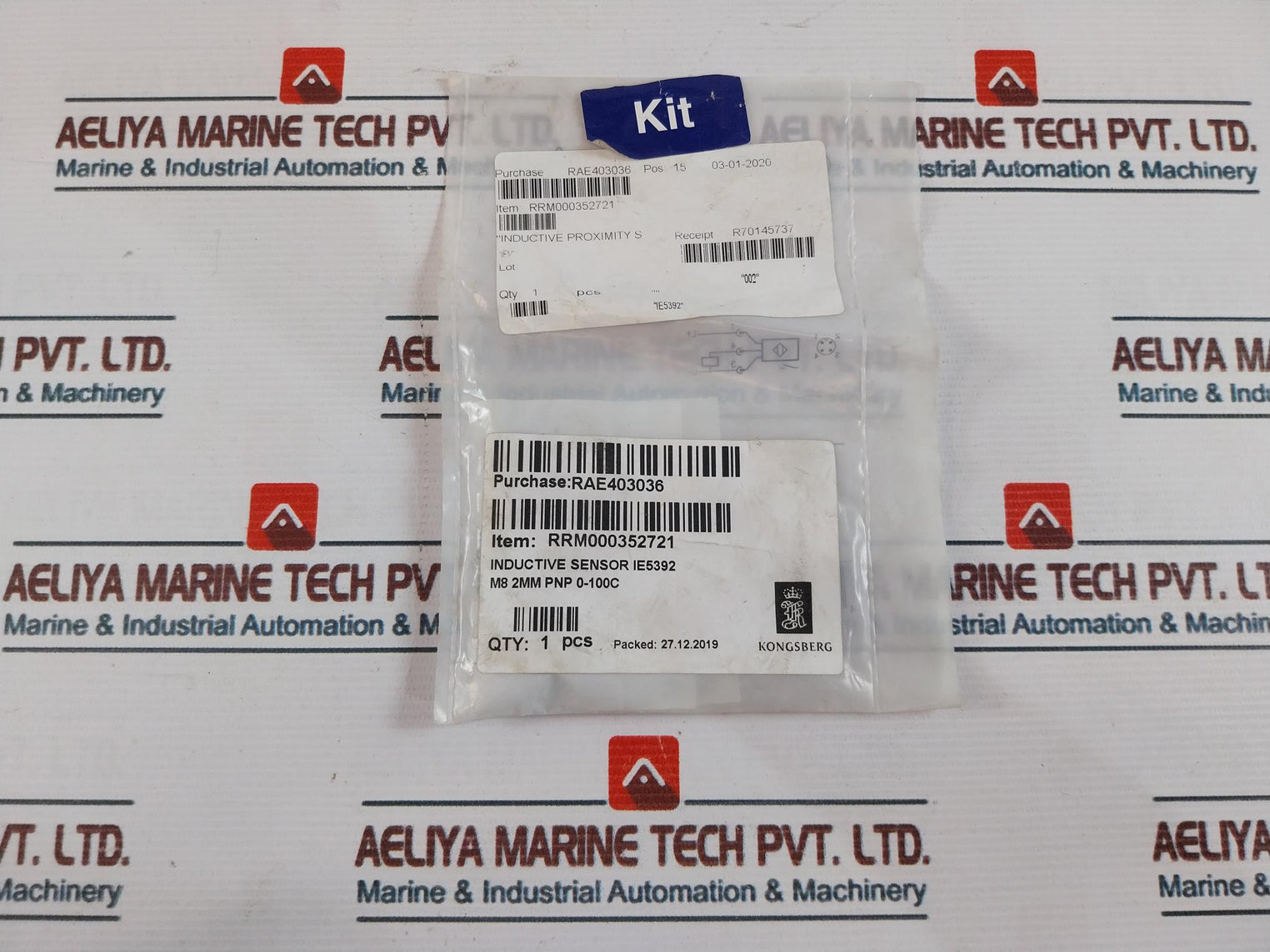 Ifm Electronic Ie5392 Inductive Proximity Switch Sensor 10…36 Vdc