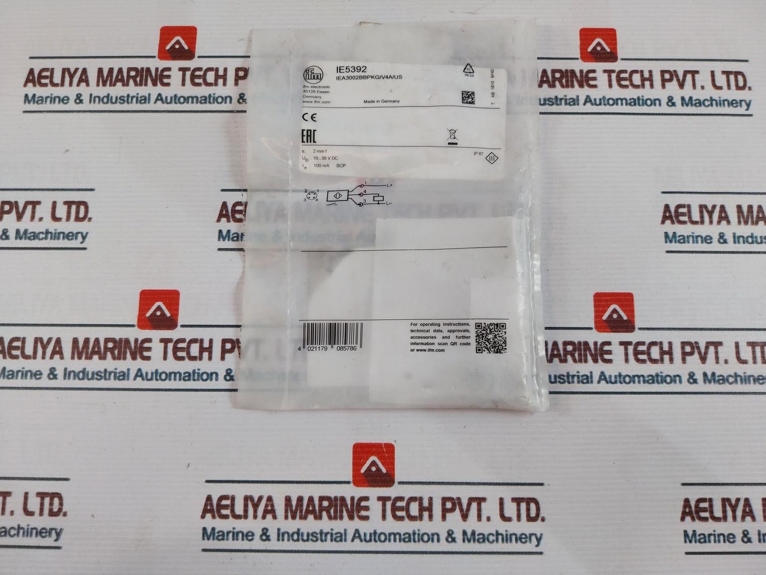 Ifm Electronic Ie5392 Inductive Proximity Switch Sensor 10…36 Vdc