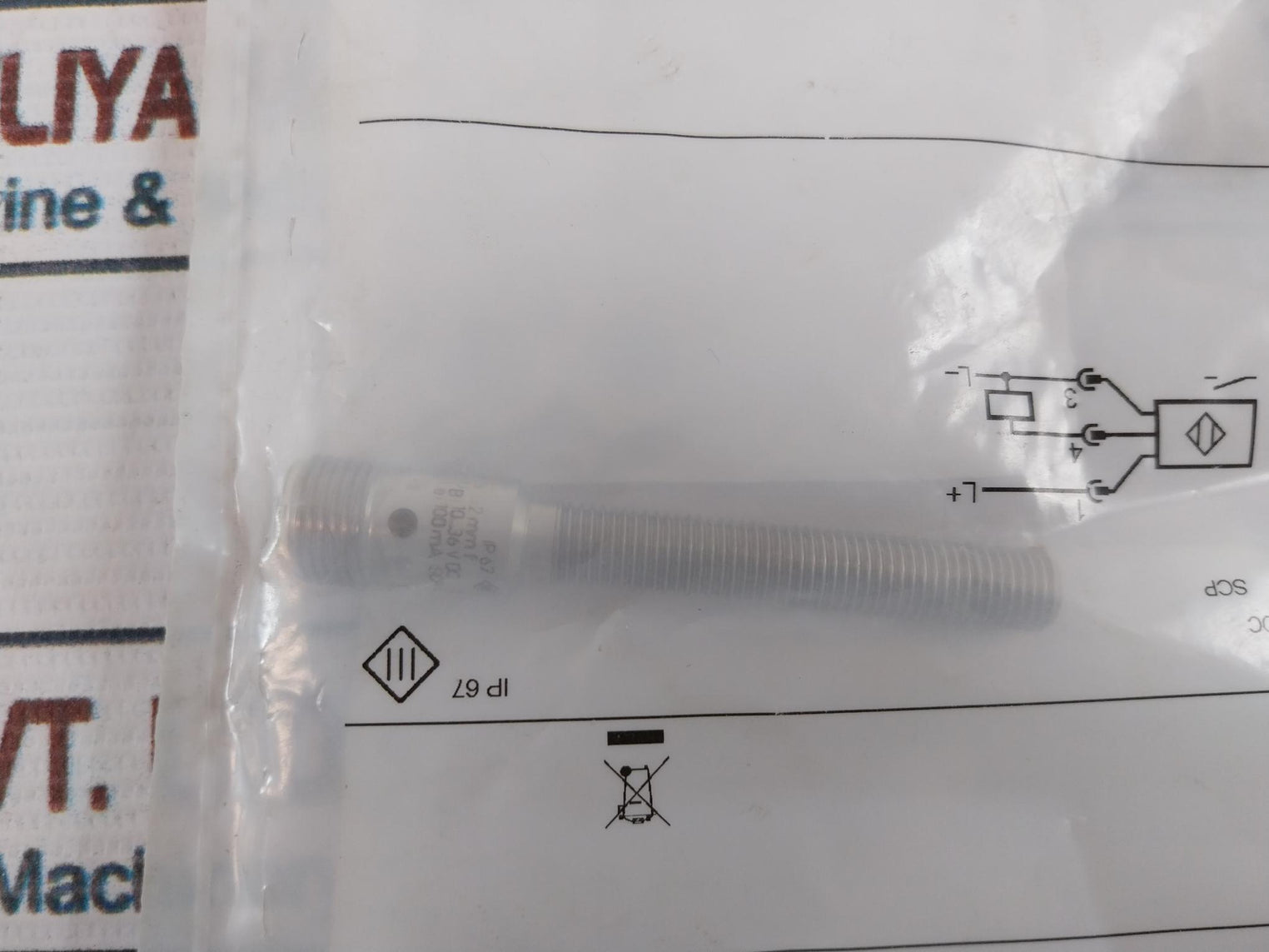 Ifm Electronic Ie5392 Inductive Proximity Switch Sensor 10…36 Vdc