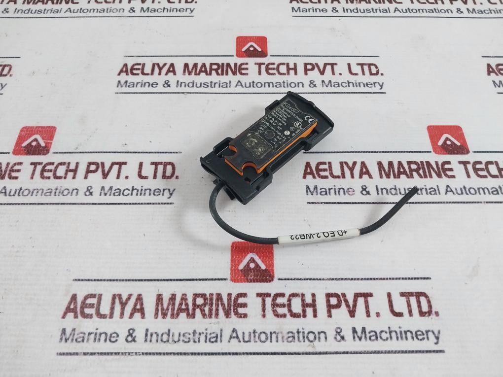 Ifm Electronic Kq6007 Proximity Sensor, Kq-3120nfpkg/2t/10m, 10-36v Dc